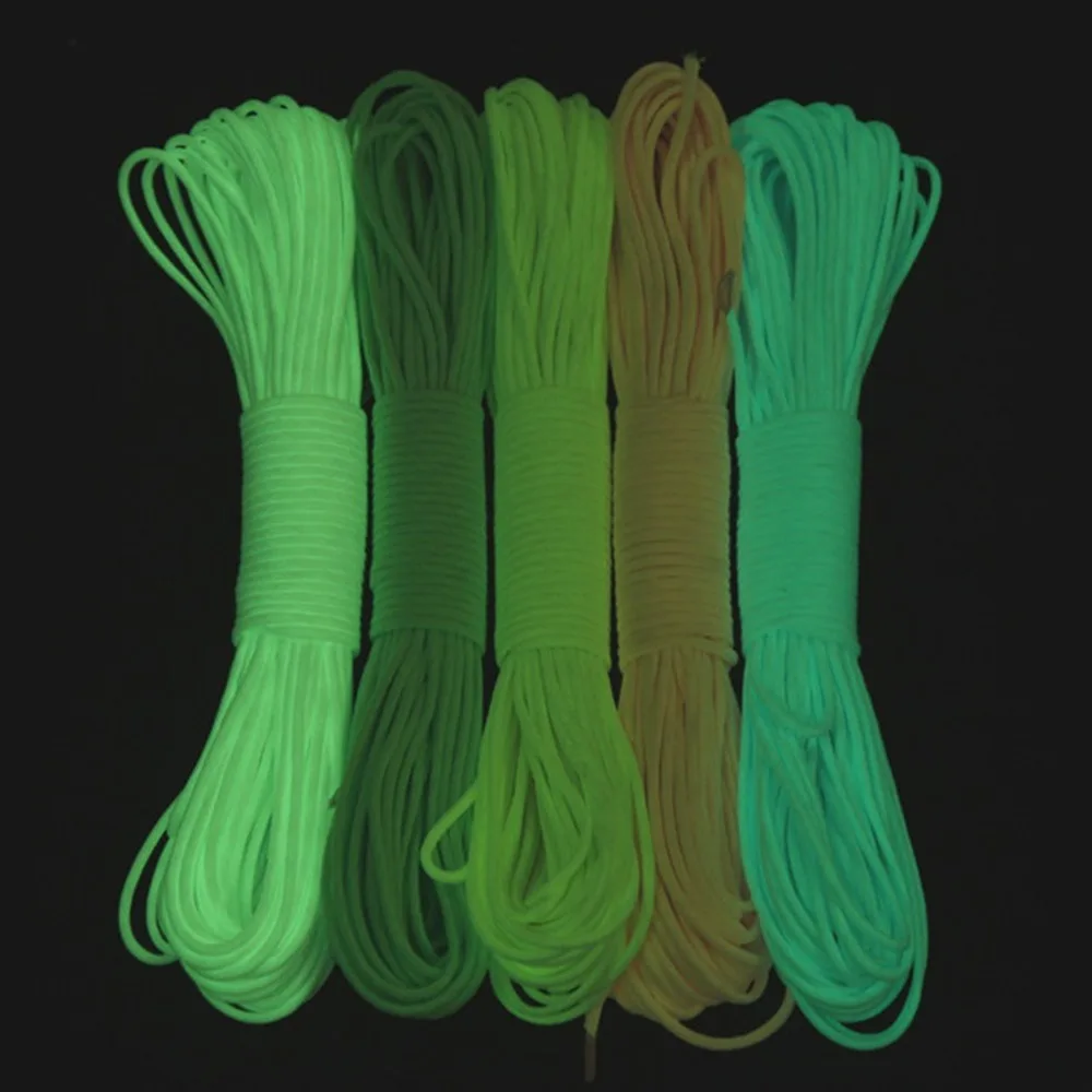 3 Meters Luminous Paracord Dia.4mm 9 Stand Cores Paracord Parachute Cord Lanyard Tent Rope for Hiking Camping Survival Kit
3 Meters Luminous Paracord Dia.4mm 9 Stand Cores Paracord Parachute Cord Lanyard Tent Rope for Hiking Camping Survival Kit