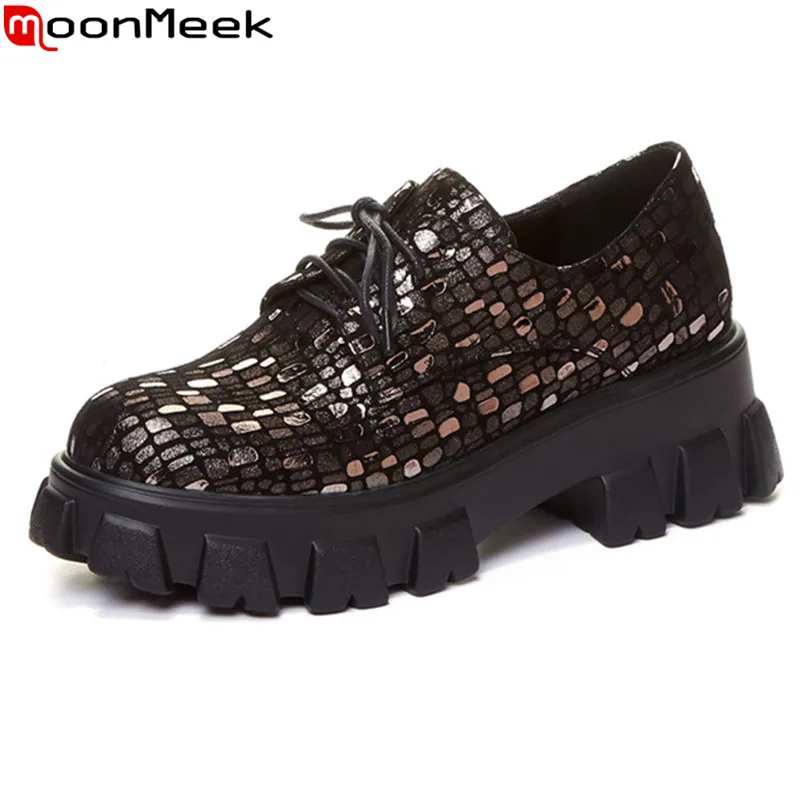 MoonMeek/2020; Новое поступление; Модные женские туфли-лодочки; Высококачественная повседневная обувь из овечьей кожи; Женская обувь на платформе... 
MoonMeek/2020; Новое поступление; Модные женские туфли-лодочки; Высококачественная повседневная обувь из овечьей кожи; Женская обувь на платформе...