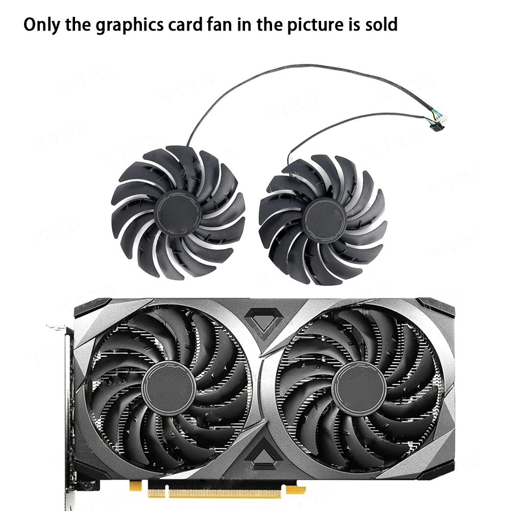 95 мм для MSI GeForce RTX3060Ti 3060 3070 VENTUS 2X OC охлаждающий вентилятор для графической карты PLD10010S12HH
95 мм для MSI GeForce RTX3060Ti 3060 3070 VENTUS 2X OC охлаждающий вентилятор для графической карты PLD10010S12HH