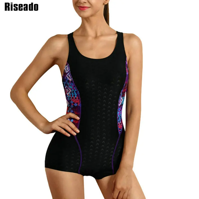 Riseado Racer Back Цельный купальник 2021 купальники женские Спортивные Конкурентные