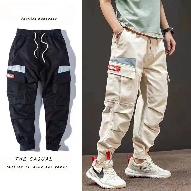 Men Multi-pocket Harem Hip Pop Pants Trousers Streetwear Sweatpants Hombre Male Casual Fashion High Street Japan Cargo Pants Men
Men Multi-pocket Harem Hip Pop Pants Trousers Streetwear Sweatpants Hombre Male Casual Fashion High Street Japan Cargo Pants Men