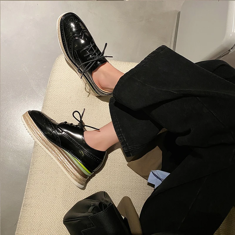 platform shoes shoes for women flats shoes shoes woman Brogue Shoes Genuine Leather CN(Origin)
platform shoes shoes for women flats shoes shoes woman Brogue Shoes Genuine Leather CN(Origin)