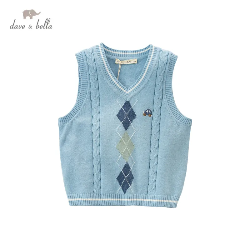 DBX16354 dave bella spring baby boys casual cartoon plaid knitted coat children fashion sleeveless vest
DBX16354 dave bella spring baby boys casual cartoon plaid knitted coat children fashion sleeveless vest