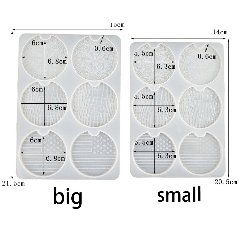 DIY Resin Mold Car Coaster Silicone Molds for Epoxy Resin Silicone Resin Molds Coasters Auto Cup Holder Coasters Drink Coasters
DIY Resin Mold Car Coaster Silicone Molds for Epoxy Resin Silicone Resin Molds Coasters Auto Cup Holder Coasters Drink Coasters