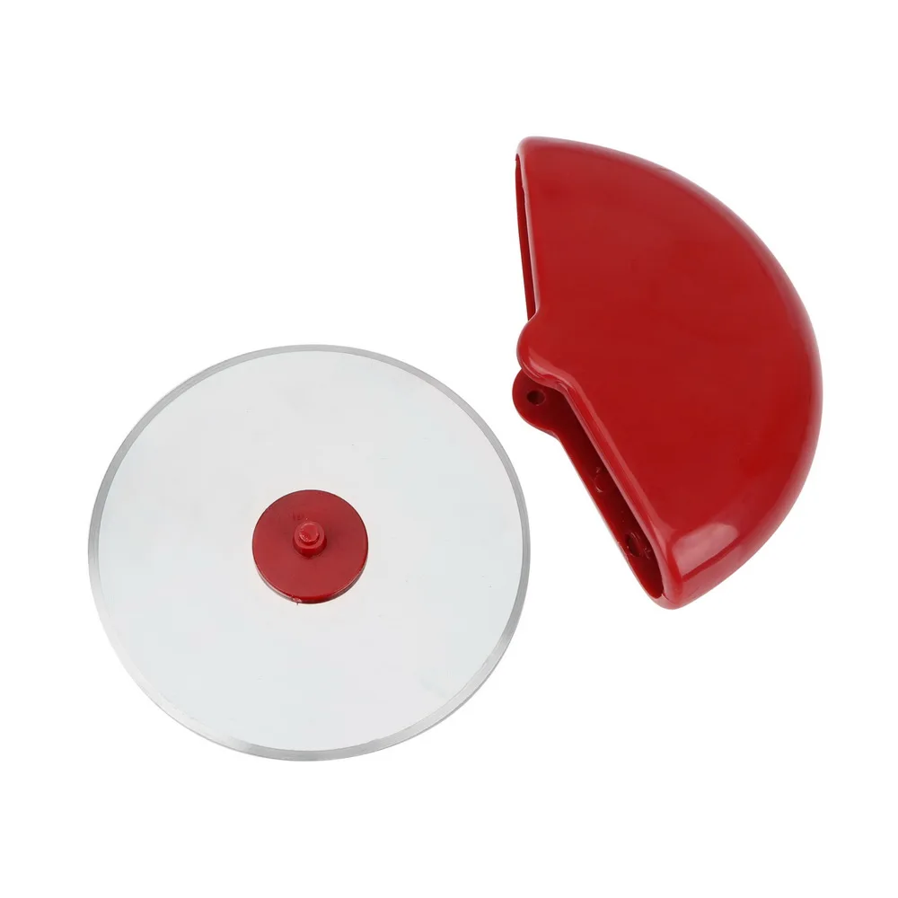 Stainless Steel Round Shape Pizza Cutter Plastic Handle Pizza Wheels Knife Cake Bread Cutting Tools Kitchen Tools Random Color
Stainless Steel Round Shape Pizza Cutter Plastic Handle Pizza Wheels Knife Cake Bread Cutting Tools Kitchen Tools Random Color
