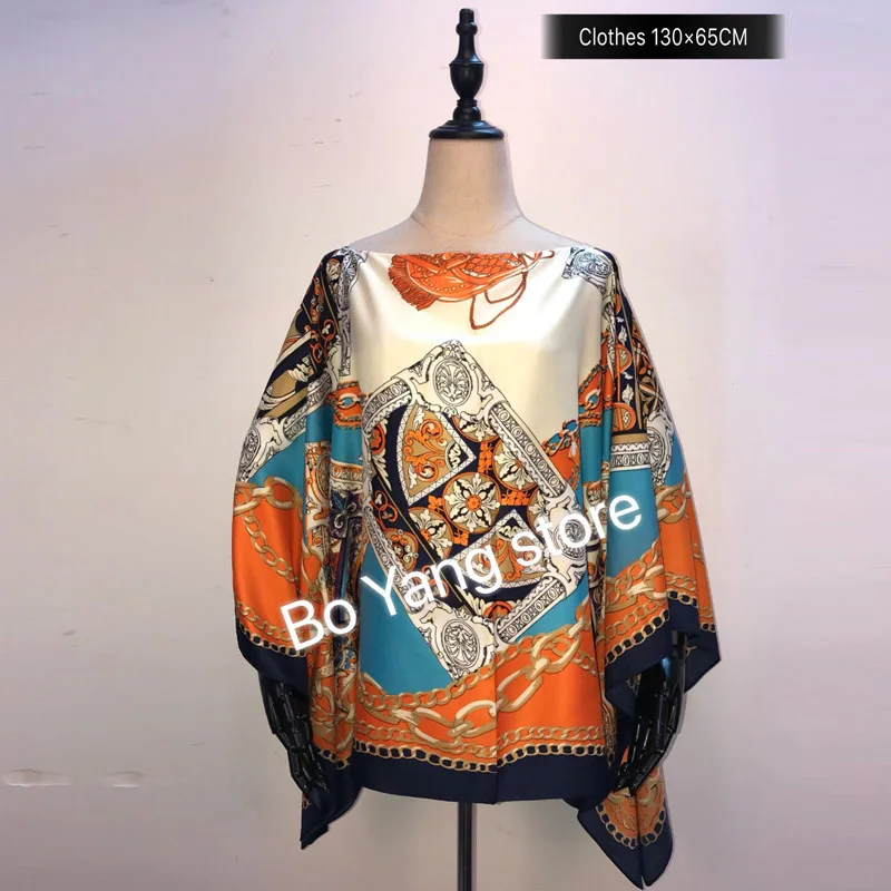 

2020 Dashiki African Printed Runway Silk winyi Top Clothes Loose Batwing Sleeve Thailand Bohemian Summer Beach Ladies Top