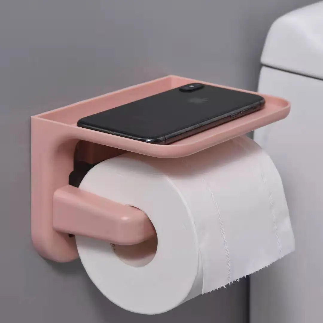 Punch free Nordic toilet tissue box household roll paper shelf creative draw paper box bathroom roll paper box
Punch free Nordic toilet tissue box household roll paper shelf creative draw paper box bathroom roll paper box