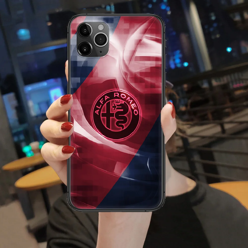 Alfa Italy Luxury Cars Sport Phone Case Cover Hull For iphone 5 5s se 2 6 6s 7 8 12 mini plus X XS XR 11 PRO MAX black soft
Alfa Italy Luxury Cars Sport Phone Case Cover Hull For iphone 5 5s se 2 6 6s 7 8 12 mini plus X XS XR 11 PRO MAX black soft