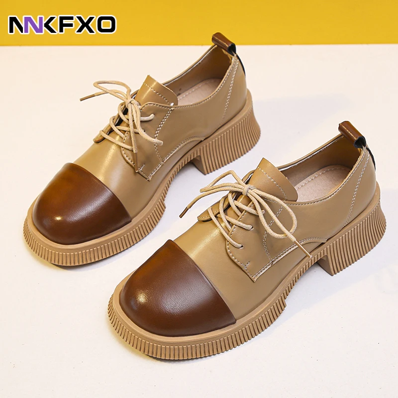 2022 Spring Summer Black Khaki Vintage Flats Shoes Women Fashion Comfortable Lace Up Platform Oxford Loafers Casual Boat Shoes
2022 Spring Summer Black Khaki Vintage Flats Shoes Women Fashion Comfortable Lace Up Platform Oxford Loafers Casual Boat Shoes