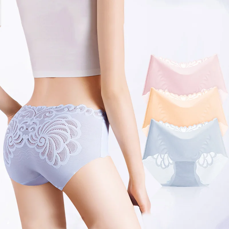 4pcs/lot Women's Panties Ice Silk Sexy Hollow Briefs Seamless Lingerie Pants Plus Size Underwear Print Antibacterial Underpants
4pcs/lot Women's Panties Ice Silk Sexy Hollow Briefs Seamless Lingerie Pants Plus Size Underwear Print Antibacterial Underpants