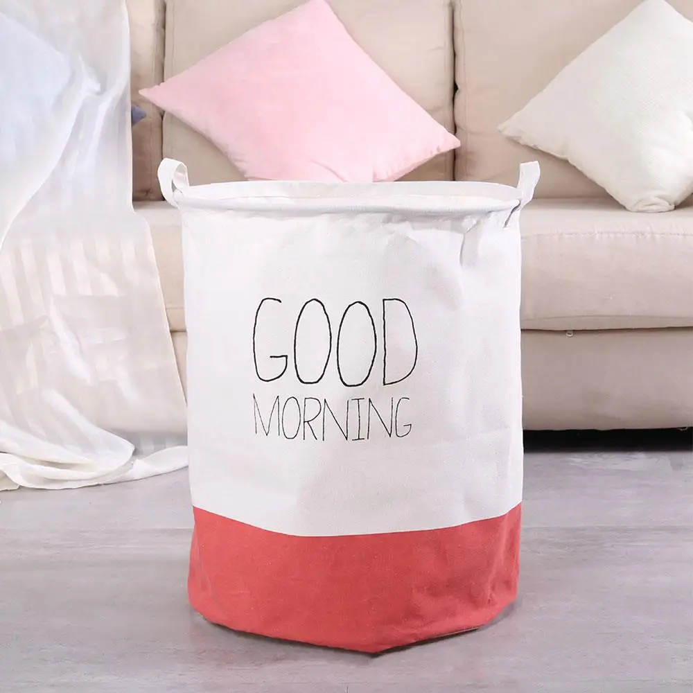 Cotton Linen Multi-Function Fashion Storage Bag Sundries Receiving Barrel Storage Bucket Waterproof Space Savers Household
Cotton Linen Multi-Function Fashion Storage Bag Sundries Receiving Barrel Storage Bucket Waterproof Space Savers Household