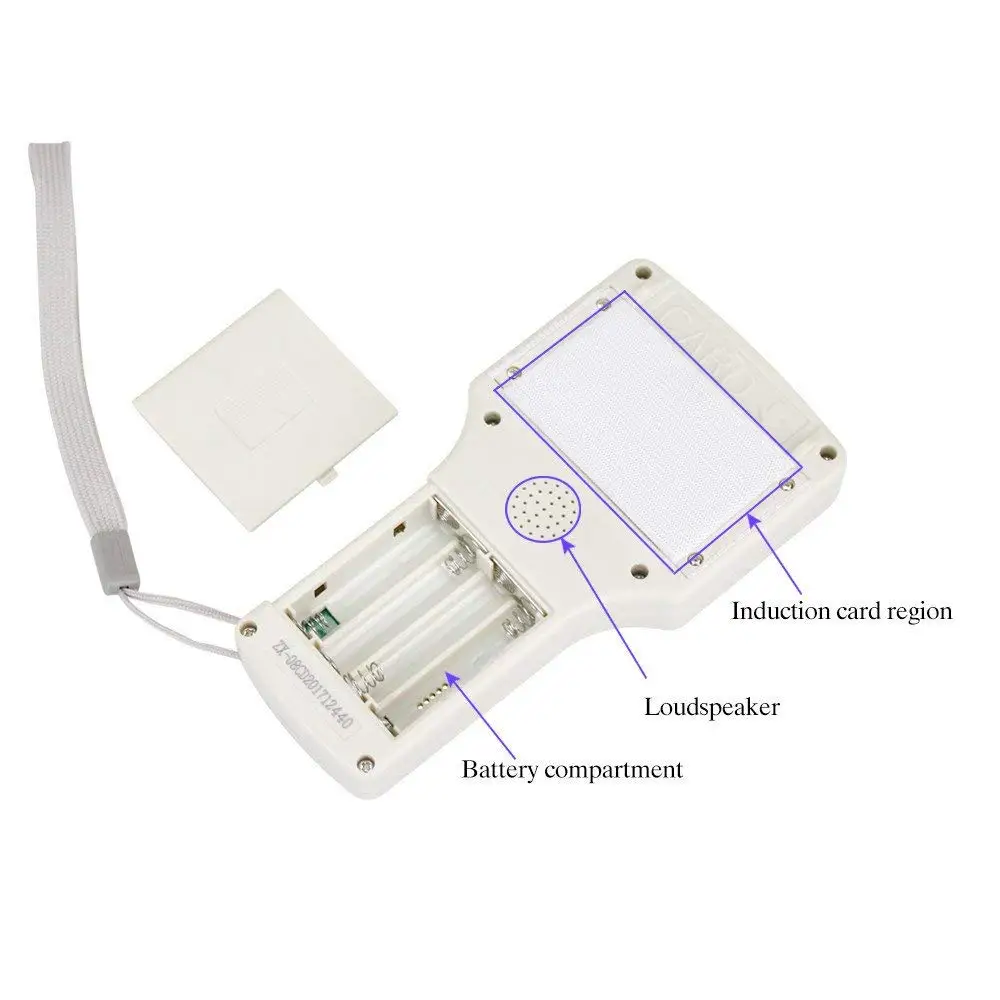 RFID NFC Card Copier Reader Writer duplicator English 10 Frequency Programmer for IC ID Cards and All 125kHz +5pcs 125k | Безопасность и