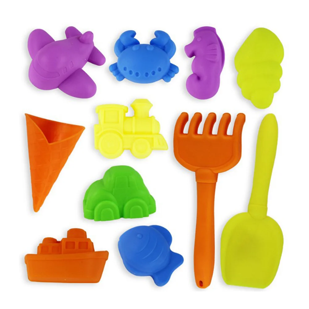 12Pcs Castle Sand Tools Beach Set Multicolor Creative Sand Mold Kits with Cartoon Molds and Bucket for Pools Backyard and Sandbo
12Pcs Castle Sand Tools Beach Set Multicolor Creative Sand Mold Kits with Cartoon Molds and Bucket for Pools Backyard and Sandbo