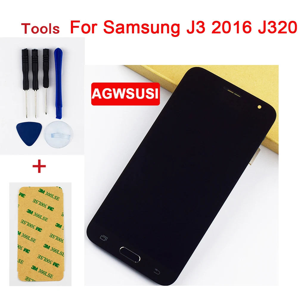 ЖК-дисплей для Samsung Galaxy J3 2016 J320 J320A J320F J320H J320FN панель сенсорный экран дигитайзер