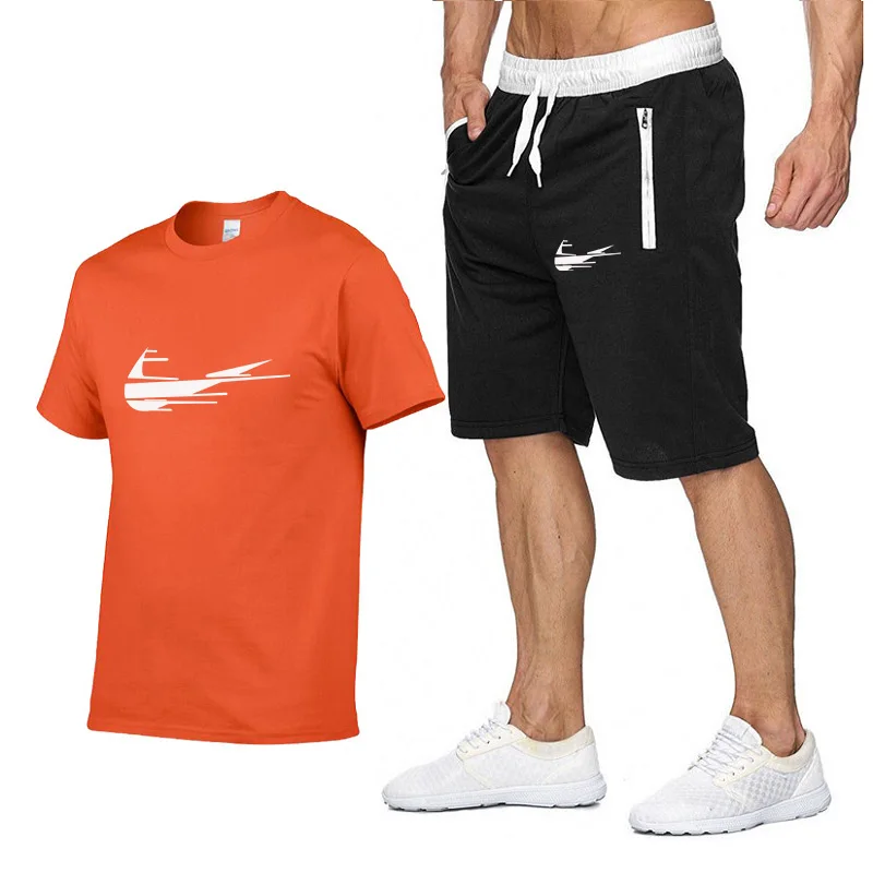 Men's Sportswear, Men's T-shirt + Shorts, Men's Two-Piece Casual Soft Brand Clothing, Men's Jogging Suit, Men's Suit
Men's Sportswear, Men's T-shirt + Shorts, Men's Two-Piece Casual Soft Brand Clothing, Men's Jogging Suit, Men's Suit