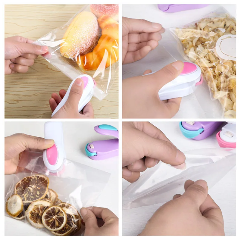 1 Piece Portable Bag Clip Household Mini Heat Sealing Machine Ceramic Impulse Sealer Seal Packing Capper Plastic Bag Sealer
1 Piece Portable Bag Clip Household Mini Heat Sealing Machine Ceramic Impulse Sealer Seal Packing Capper Plastic Bag Sealer