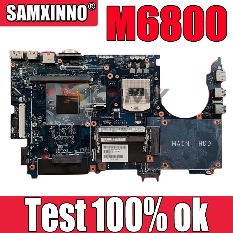 Оригинальная материнская плата для ноутбука DELL Precision M6800 CN-0XWC1M 0XWC1M LA-9781P SR17D материнская плата
Оригинальная материнская плата для ноутбука DELL Precision M6800 CN-0XWC1M 0XWC1M LA-9781P SR17D материнская плата