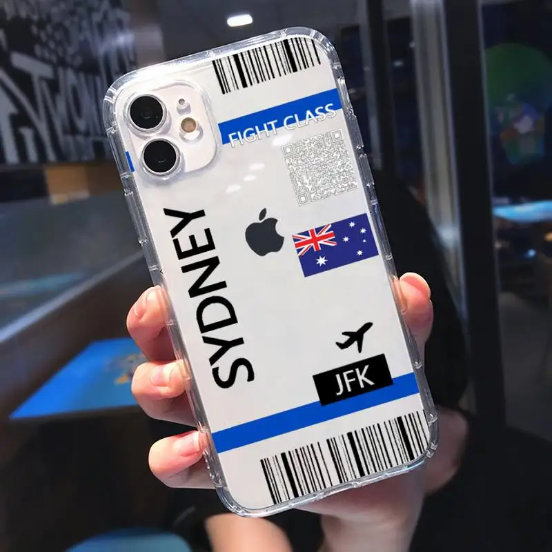 World Country Label Air Tickets Phone Case Transparent for iPhone 11 12 mini pro XS MAX 8 7 6 6S Plus X 5S SE 2020 XR
World Country Label Air Tickets Phone Case Transparent for iPhone 11 12 mini pro XS MAX 8 7 6 6S Plus X 5S SE 2020 XR