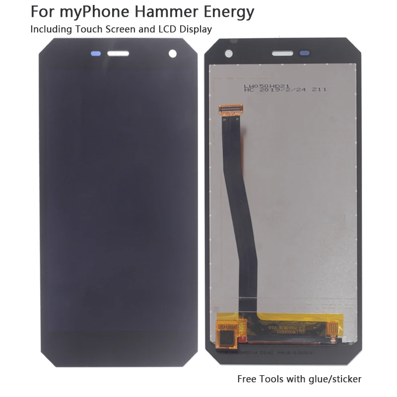 100% Tested For myPhone Hammer Energy LCD Display Touch Screen Digitizer Assembly Glass Panel Phone Replacement For S10
100% Tested For myPhone Hammer Energy LCD Display Touch Screen Digitizer Assembly Glass Panel Phone Replacement For S10