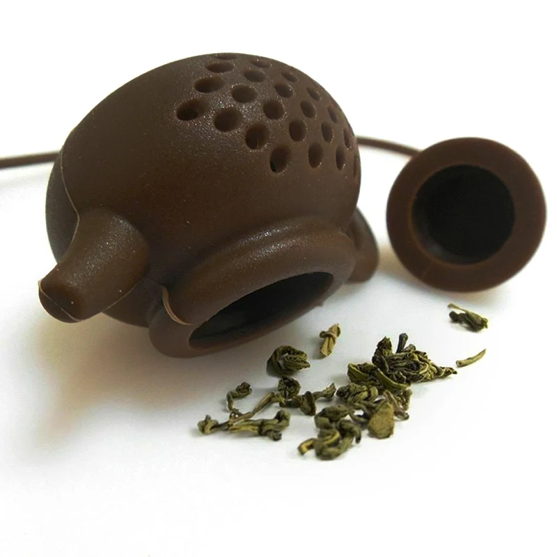 2 Colors Teapot-like Water Filter Silicone Tea Tea Bag Leaf Filter Household Kitchen Durable Shock-absorbing Tea Filter
2 Colors Teapot-like Water Filter Silicone Tea Tea Bag Leaf Filter Household Kitchen Durable Shock-absorbing Tea Filter