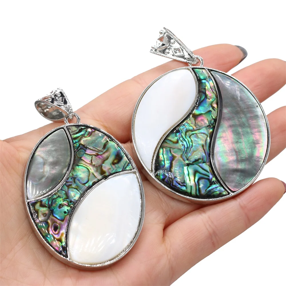 Natural Abalone Shell Pendant Mix-Color Mother of Pearl Exquisite charms For jewelry making DIY Necklace accessories
Natural Abalone Shell Pendant Mix-Color Mother of Pearl Exquisite charms For jewelry making DIY Necklace accessories