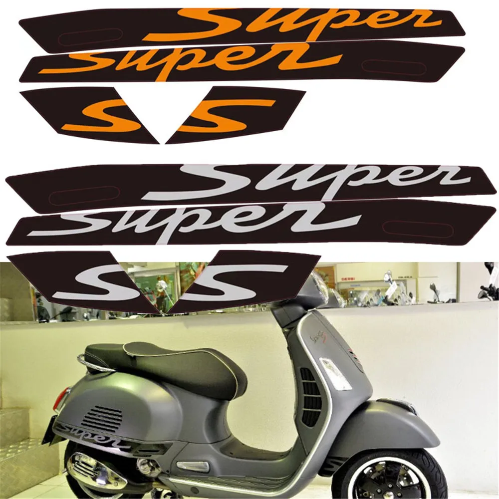 Наклейка для мотокросса Vespa GTS 300 2D подходит gts аксессуары|Накладки и декоративные