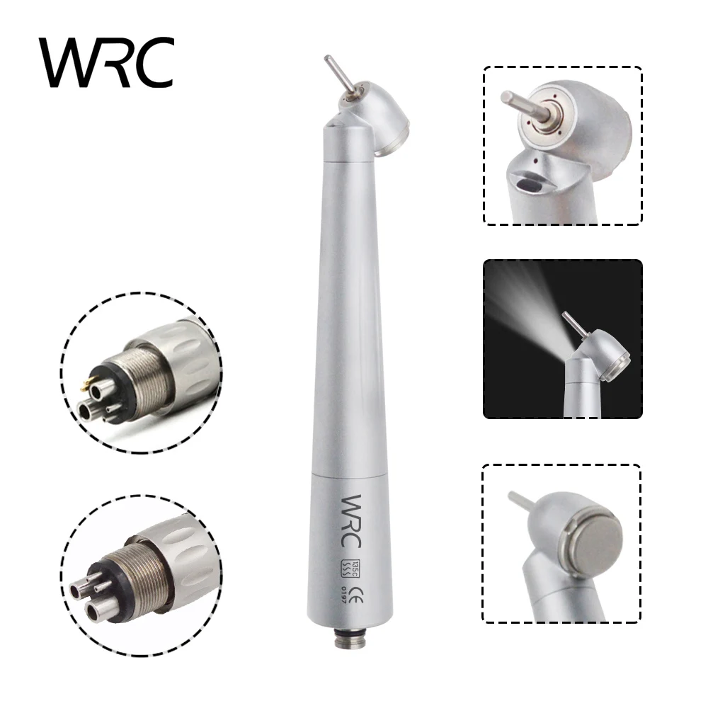 Dental High Speed Fiber Optical Handpiece X600LN 45 Degree With Single Water Spray Ceramic Bearings
Dental High Speed Fiber Optical Handpiece X600LN 45 Degree With Single Water Spray Ceramic Bearings