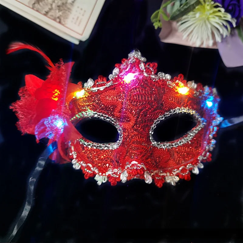 1pcs Women Girls LED Flashing Princess Mask Bar Festival Holiday Party Birthday Wedding Holiday Festival Christmas Halloween
1pcs Women Girls LED Flashing Princess Mask Bar Festival Holiday Party Birthday Wedding Holiday Festival Christmas Halloween