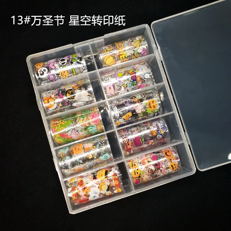 1pc 8 styles Halloween Ghost Self-sticking Adhesive 3D Water Transfer Nail Art Sticker Halloween Holiday Stickers DIY Nail Foil
1pc 8 styles Halloween Ghost Self-sticking Adhesive 3D Water Transfer Nail Art Sticker Halloween Holiday Stickers DIY Nail Foil