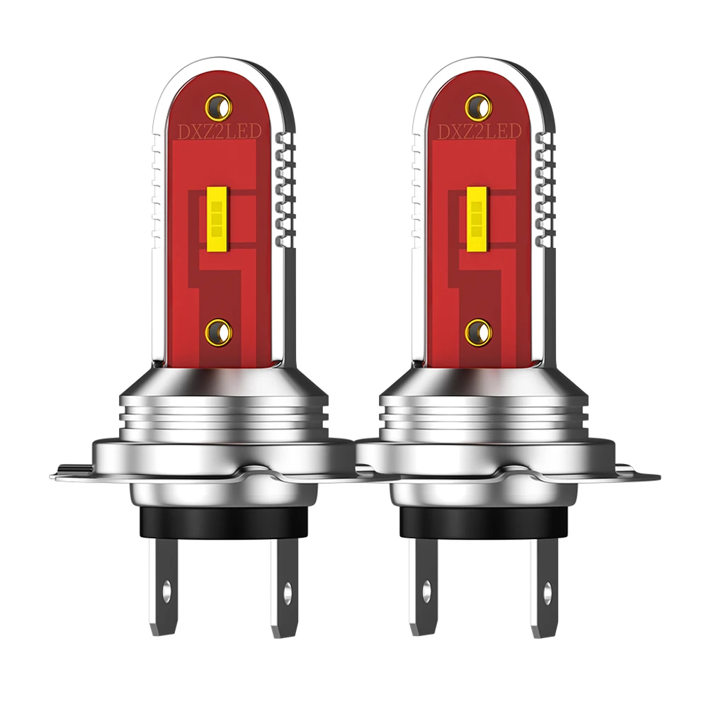 2Pcs H7 360 Degrees Single Beam Bulbs /High or Low Beam Headlight DC 12V-24V 60W 5050 CSP LED Headlight Kit 2400LM 6000K White
2Pcs H7 360 Degrees Single Beam Bulbs /High or Low Beam Headlight DC 12V-24V 60W 5050 CSP LED Headlight Kit 2400LM 6000K White