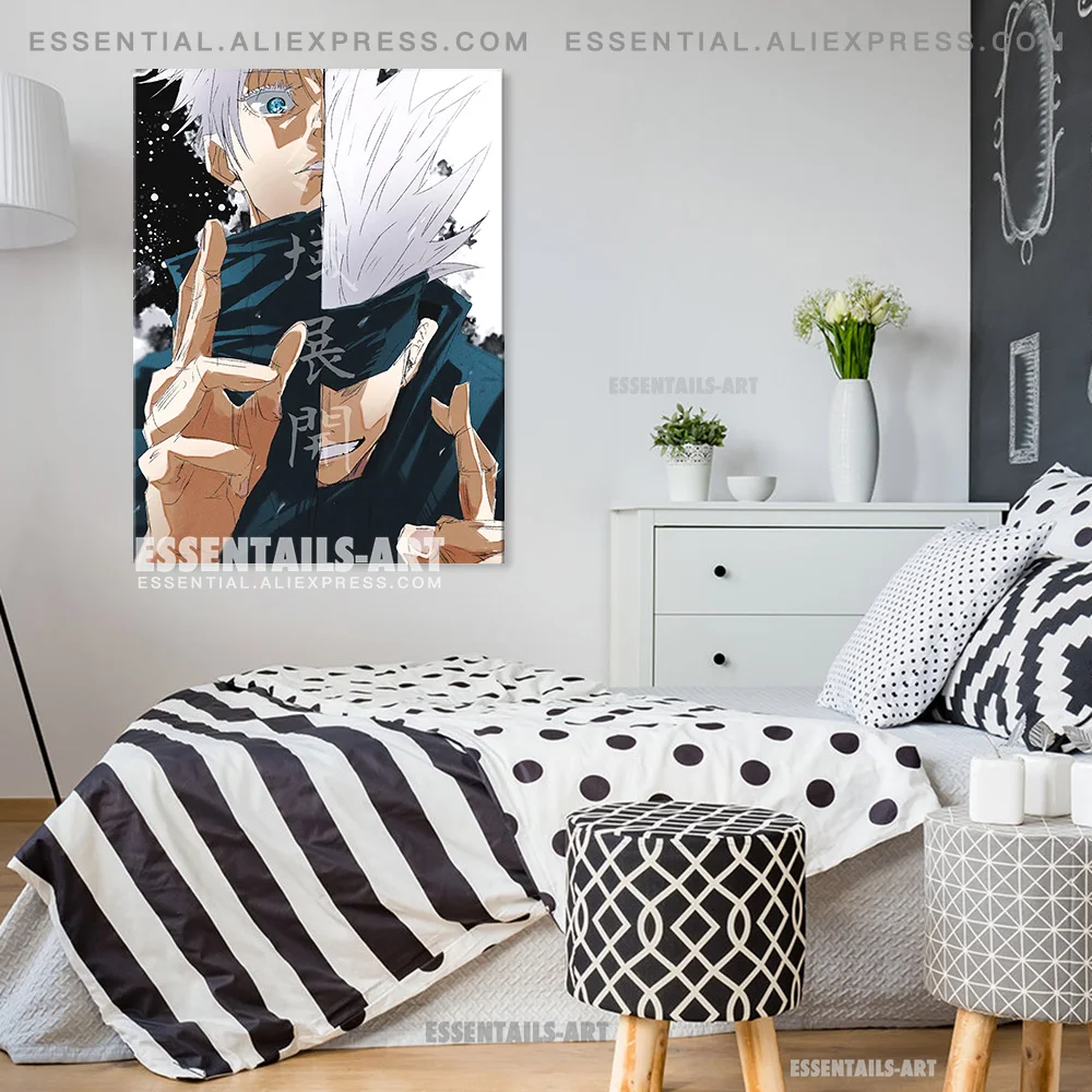 Jujutsu Kaisen Satoru Gojo Anime Canvas Decoration Prints Poster Study Living Room Home Decor Bedroom Pictures Wall Art Painting
Jujutsu Kaisen Satoru Gojo Anime Canvas Decoration Prints Poster Study Living Room Home Decor Bedroom Pictures Wall Art Painting