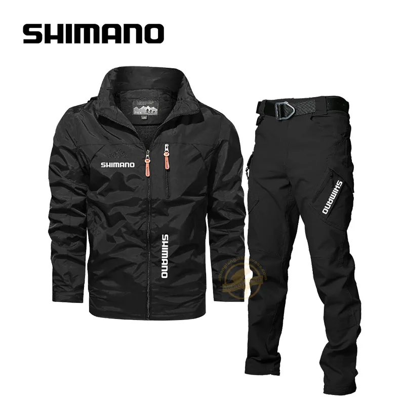 SHIMANO Men's Autumn New Fishing Clothes Fishing Suits Two-piece Waterproof Windproof Fishing Set High Quality Fishing Jackets
SHIMANO Men's Autumn New Fishing Clothes Fishing Suits Two-piece Waterproof Windproof Fishing Set High Quality Fishing Jackets