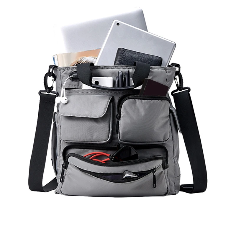 Business Messenger Bag 2021 New Multi-Function Casual Handbag Men's Nylon High Quality Large Capacity Male Shoulder Bags
Business Messenger Bag 2021 New Multi-Function Casual Handbag Men's Nylon High Quality Large Capacity Male Shoulder Bags