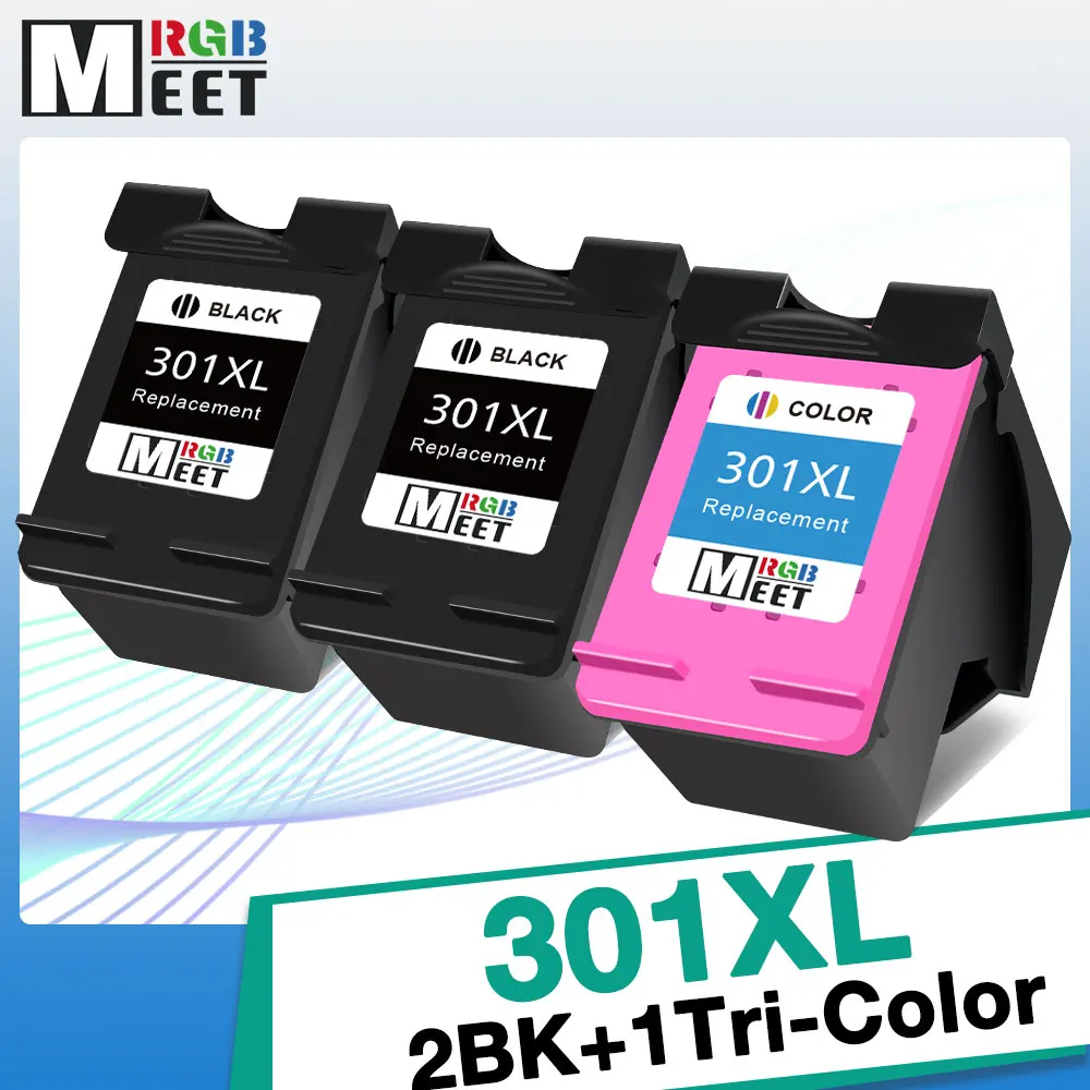 Ink Cartridge Replacement For HP 301 HP301 XL Ink Cartridges Deskjet 1510 1511 1512 1513 1514 1517 Envy 5530 5531 5532 Printer
Ink Cartridge Replacement For HP 301 HP301 XL Ink Cartridges Deskjet 1510 1511 1512 1513 1514 1517 Envy 5530 5531 5532 Printer