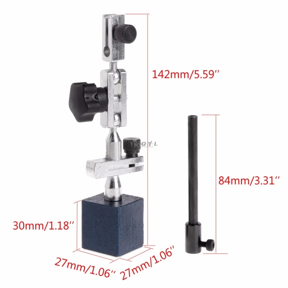 215mm Height Level Dial Test Gauge Indicator Rotary Magnetic Stand Base Holder Base Holder Stand A02 dropshipping
215mm Height Level Dial Test Gauge Indicator Rotary Magnetic Stand Base Holder Base Holder Stand A02 dropshipping