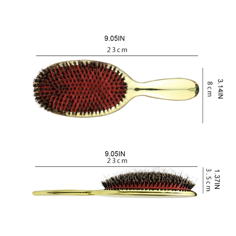 Professional Paddle Hair Brush Bristles Detangling Hairbrush Massage Scalp Styling Tool for Women Men
Professional Paddle Hair Brush Bristles Detangling Hairbrush Massage Scalp Styling Tool for Women Men