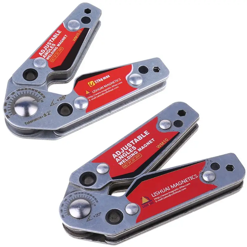 Adjustable Magnets Welding Locator Magnetic Holder Welding Fixture Corner Clamp
Adjustable Magnets Welding Locator Magnetic Holder Welding Fixture Corner Clamp