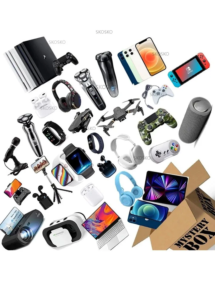 2021 New Lucky Mystery Box 100% Surprise Boutique 3 To 10 Pcs Random Item Blind Box Most Popular Premium Electronic Product
2021 New Lucky Mystery Box 100% Surprise Boutique 3 To 10 Pcs Random Item Blind Box Most Popular Premium Electronic Product
