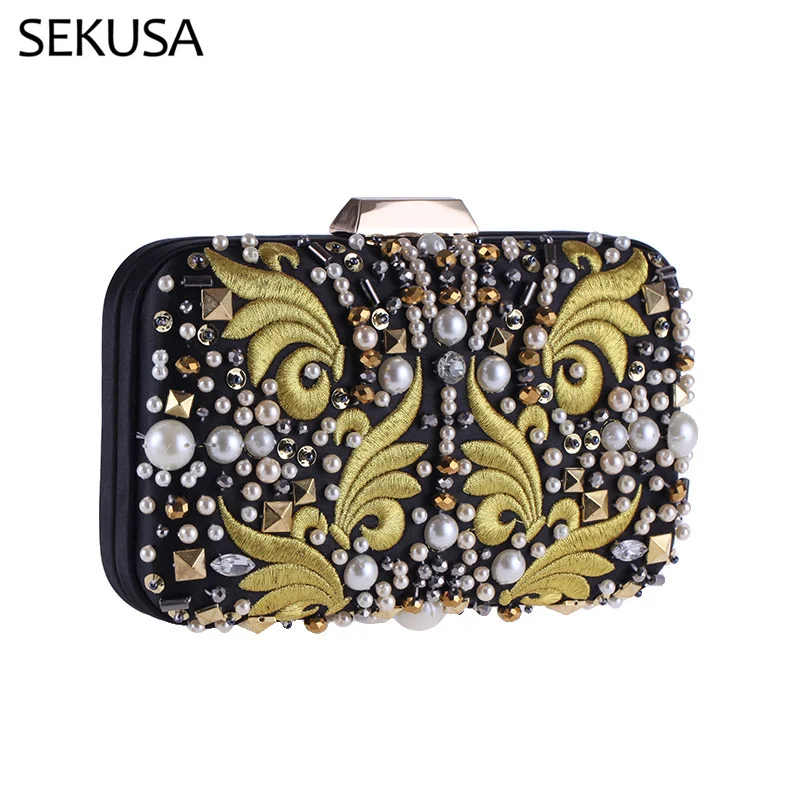 Vintage Embroidery Beading Evening Bags Handmade Style Printed Lady Handbags Party Day Clutch Purse Holder
Vintage Embroidery Beading Evening Bags Handmade Style Printed Lady Handbags Party Day Clutch Purse Holder