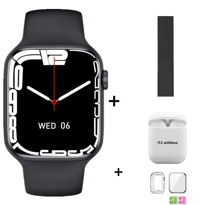 IWO 13 W27 Pro 45MM Smart Watch 2022 Series 7 Watch 7 Men 1.9 Inch Bluetooth Call Dial W27 PRO Women Smartwatch Pk S7 PRO
IWO 13 W27 Pro 45MM Smart Watch 2022 Series 7 Watch 7 Men 1.9 Inch Bluetooth Call Dial W27 PRO Women Smartwatch Pk S7 PRO