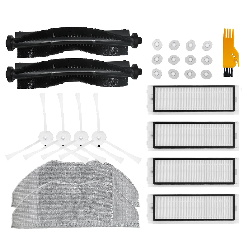 Main Brush Hepa Filter Side Brushes Mop Cloth for 360 S5 / S7 Robot Robotic Vacuum Cleaner Sweeper Replacements Parts
Main Brush Hepa Filter Side Brushes Mop Cloth for 360 S5 / S7 Robot Robotic Vacuum Cleaner Sweeper Replacements Parts
