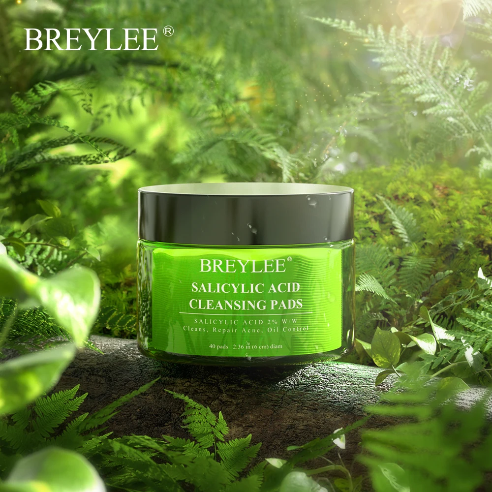 BREYLEE Salicylic Acid Cleansing Pads Ordinary Tea Tree Essence Control Oil Shrink Pores Clean Acne Oil Pimple Skin Face Care
BREYLEE Salicylic Acid Cleansing Pads Ordinary Tea Tree Essence Control Oil Shrink Pores Clean Acne Oil Pimple Skin Face Care