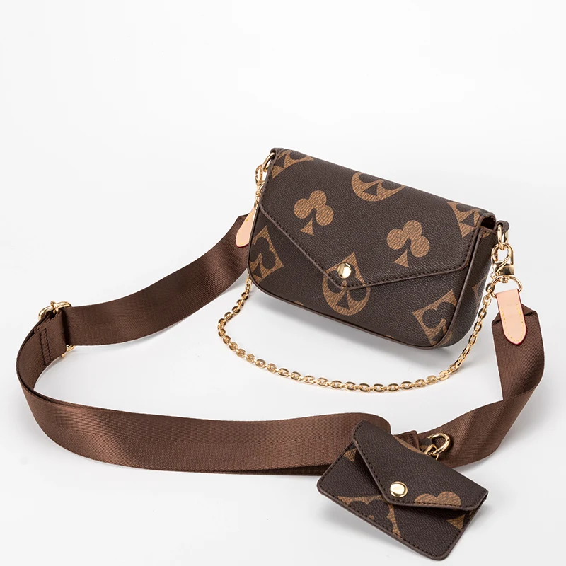 Брендовая сумка через плечо 2 в 1, модная сумка через плечо для женщин, сумка-мессенджер, винтажная сумка на цепочке, женский маленький кошеле...
Брендовая сумка через плечо 2 в 1, модная сумка через плечо для женщин, сумка-мессенджер, винтажная сумка на цепочке, женский маленький кошеле...