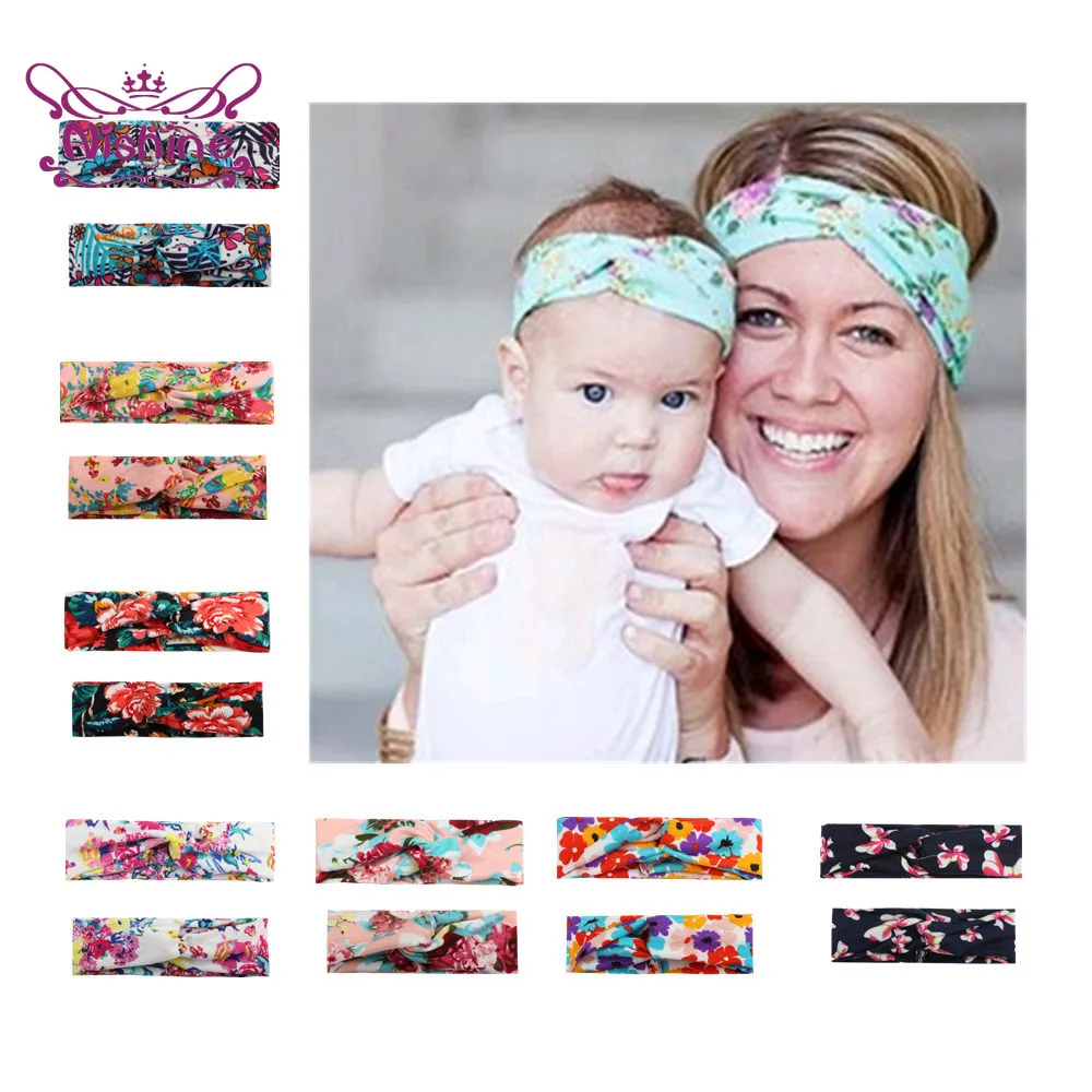 Lovely Cartoon Print Parent-child Headband Fashion Flowers Pattern Knotted Elastic Hairband Hair Accessories Photography Props
Lovely Cartoon Print Parent-child Headband Fashion Flowers Pattern Knotted Elastic Hairband Hair Accessories Photography Props