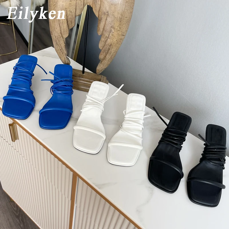 Eilyken/Новинка 2022 года; Стильные Нескользящие женские модные сандалии-гладиаторы с ремешком на щиколотке на шнуровке; Летние повседневные офи...
Eilyken/Новинка 2022 года; Стильные Нескользящие женские модные сандалии-гладиаторы с ремешком на щиколотке на шнуровке; Летние повседневные офи...