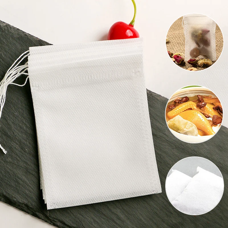 Non-woven Fabrics Disposable With String High Quality Tea bags 100PCS/Set Tea Infuser For Herb Hot Sale Strainer Seal Filter
Non-woven Fabrics Disposable With String High Quality Tea bags 100PCS/Set Tea Infuser For Herb Hot Sale Strainer Seal Filter