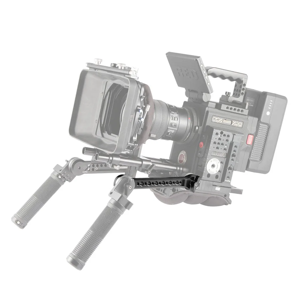 SmallRig DSLR Camera Shoulder Rig ARRI Extension Arm (198mm Long) with Arri Standard Rosette (31.8mm Diameter) - 1807
SmallRig DSLR Camera Shoulder Rig ARRI Extension Arm (198mm Long) with Arri Standard Rosette (31.8mm Diameter) - 1807