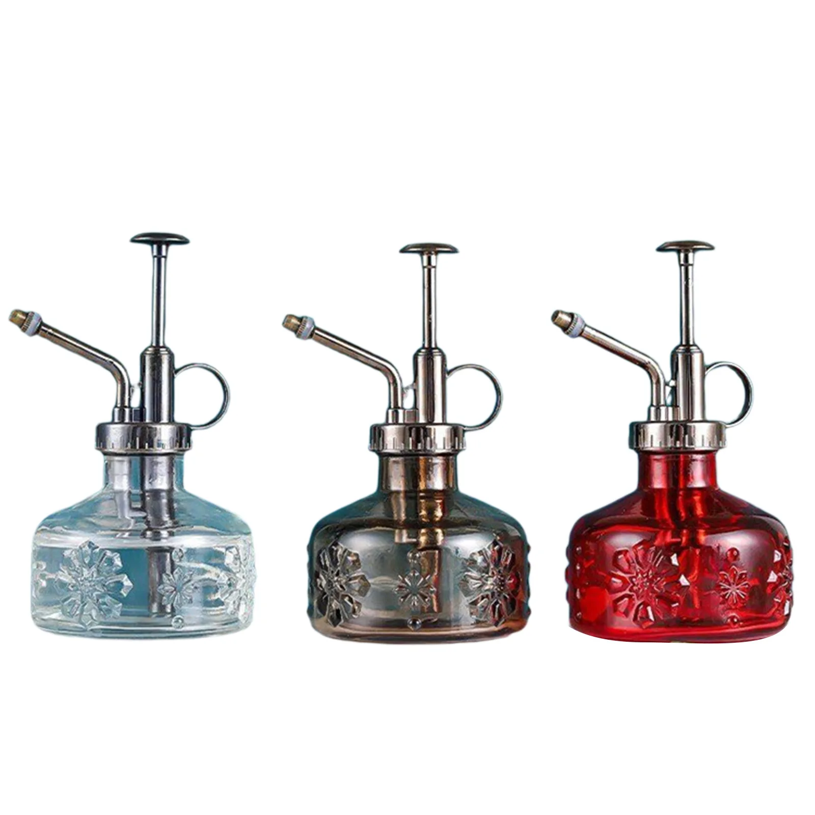 Advance Style Home Watering Bottle with Glass Carving Air Pressure Nozzle Plastic Imitation Metal Retro Anti-slip Bottom Garden
Advance Style Home Watering Bottle with Glass Carving Air Pressure Nozzle Plastic Imitation Metal Retro Anti-slip Bottom Garden