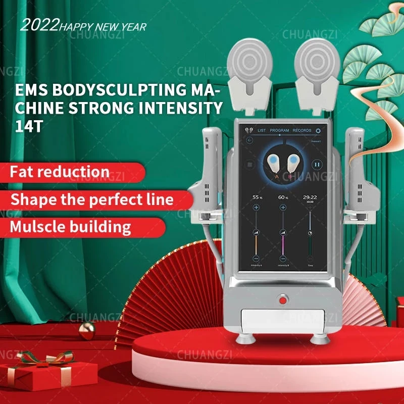 EMSLIM Fat Reduction EMS Electromagnetic Body Slimming Beautiful Muscle Build Focused Sculpt EMSLIM Nova machine
EMSLIM Fat Reduction EMS Electromagnetic Body Slimming Beautiful Muscle Build Focused Sculpt EMSLIM Nova machine