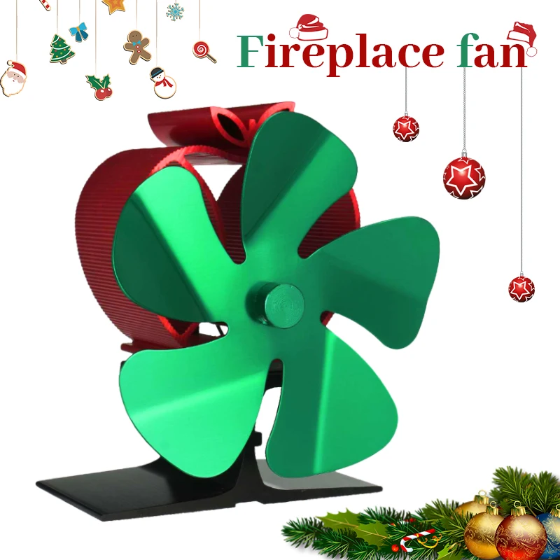 5 Blades Heat Powered Stove Fan Log Wood Burner Ecofan Quiet Free-standing Christmas Fireplace Fan Efficient Heat Distribution
5 Blades Heat Powered Stove Fan Log Wood Burner Ecofan Quiet Free-standing Christmas Fireplace Fan Efficient Heat Distribution